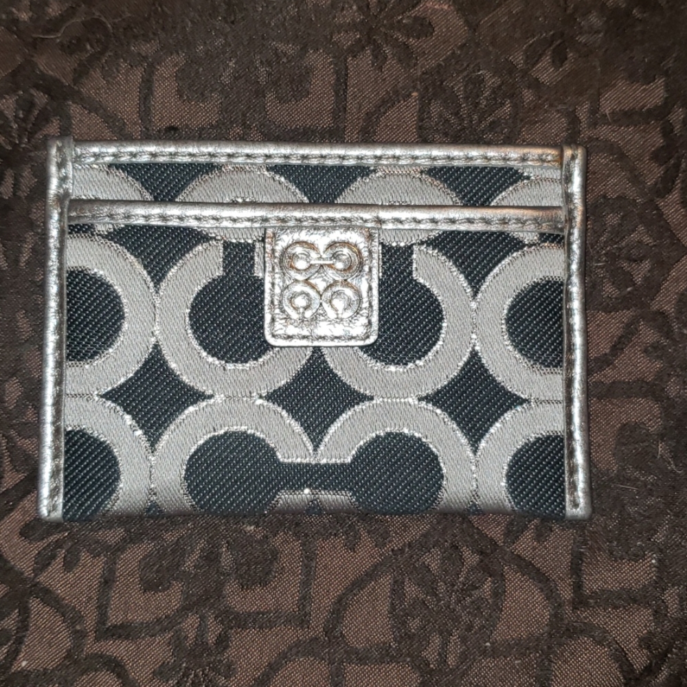 Coach slim credit card holder
